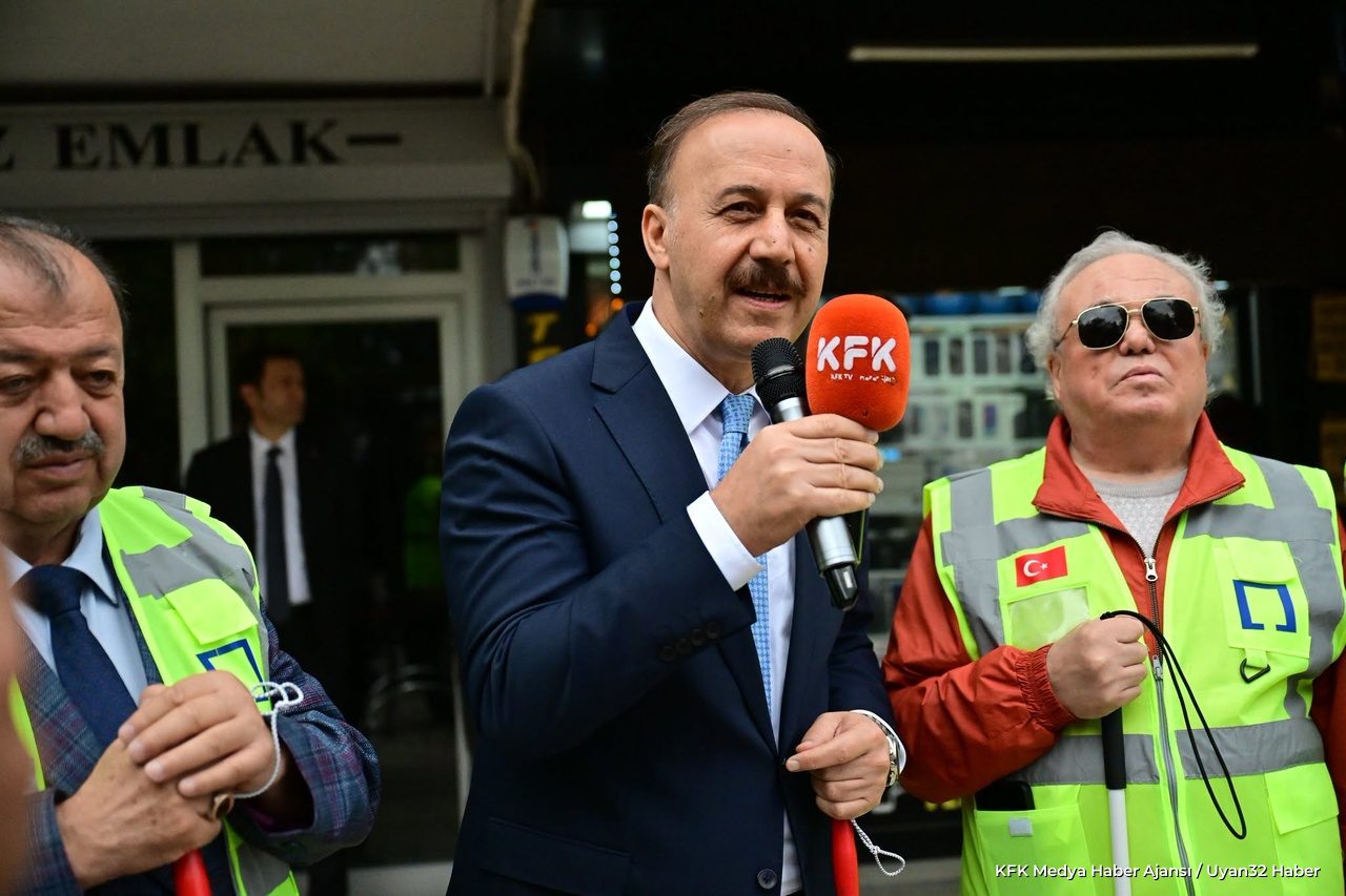 Isparta'da Görme Engelliler İçin Anlamlı Yürüyüş Düzenlendi