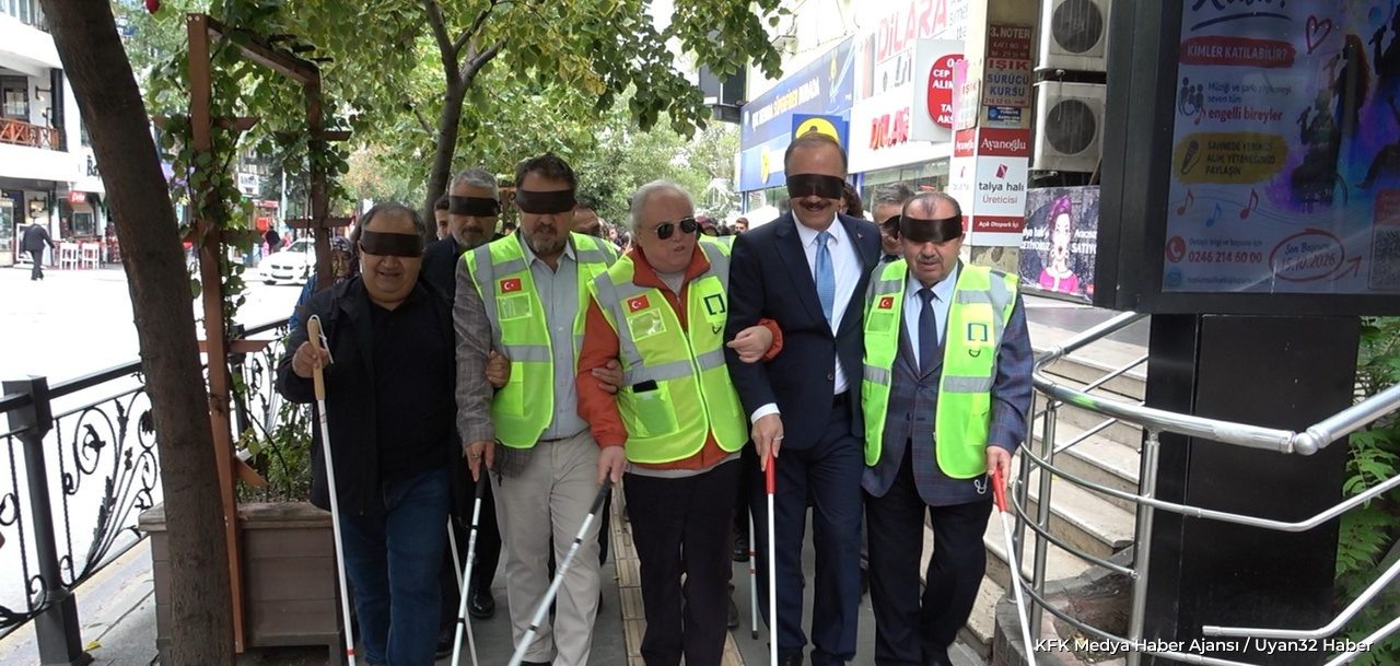 Isparta'da Görme Engelliler İçin Anlamlı Yürüyüş Düzenlendi - Detay 6