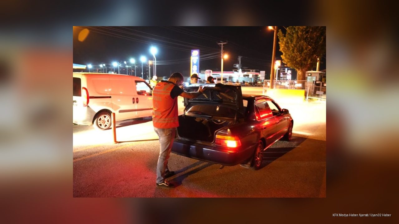 Isparta'da Asayiş Uygulamaları Yoğunlaştı