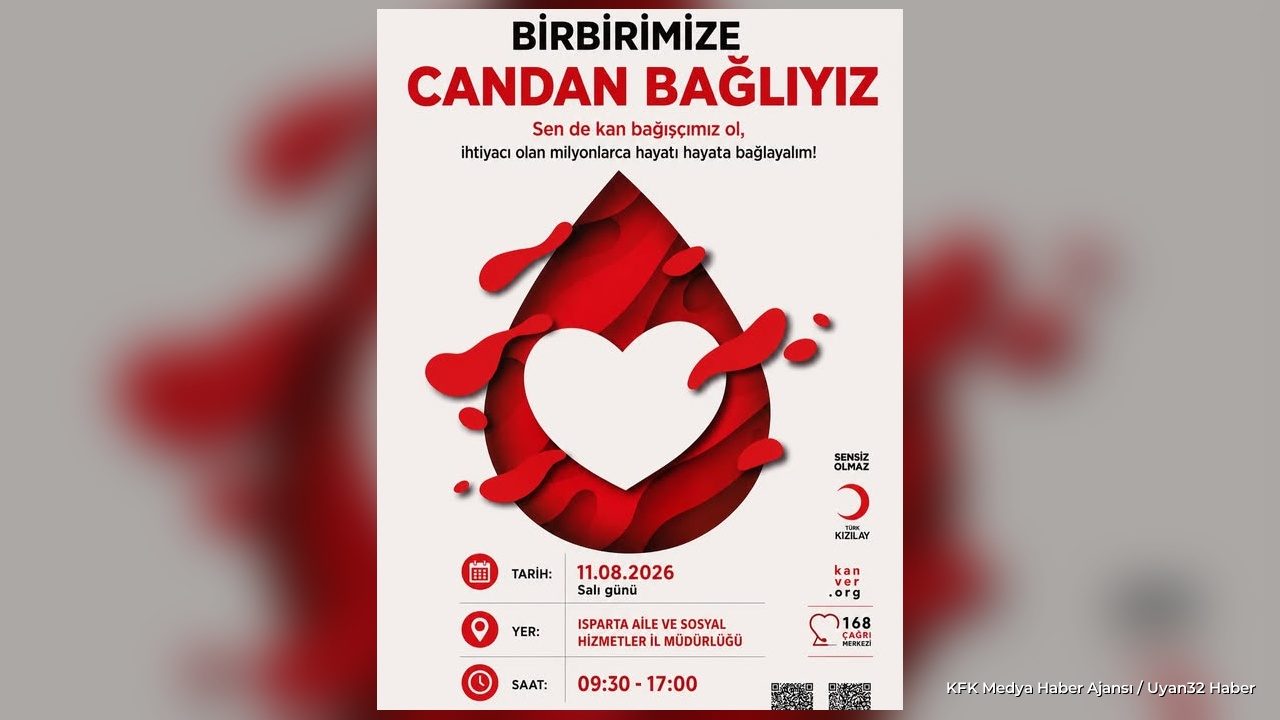 Isparta'da Kan Bağışı Çağrısı
