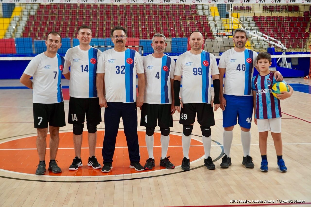 Isparta'da Kamu Spor Oyunları Voleybol Müsabakaları - Detay 3