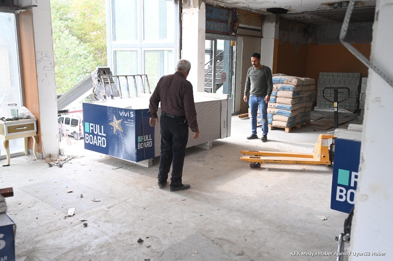 Isparta'da Kültür Sitesi Esnafı İçin Dükkan Ve Ofislerin Yapımı Devam Ediyor - Detay 5