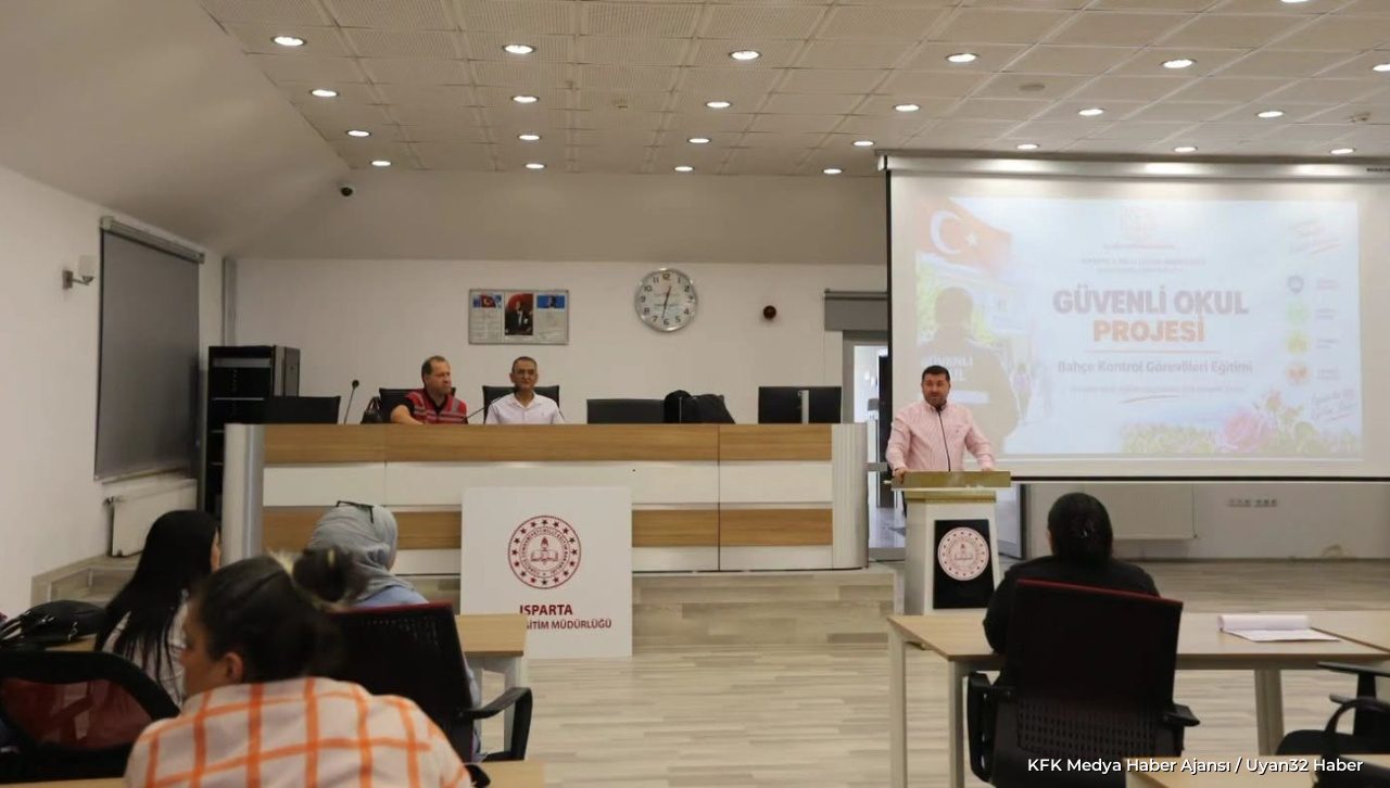 Isparta'da Okul Güvenliği İçin Zirve: Bahçe Görevlileri Toplandı - Detay 2
