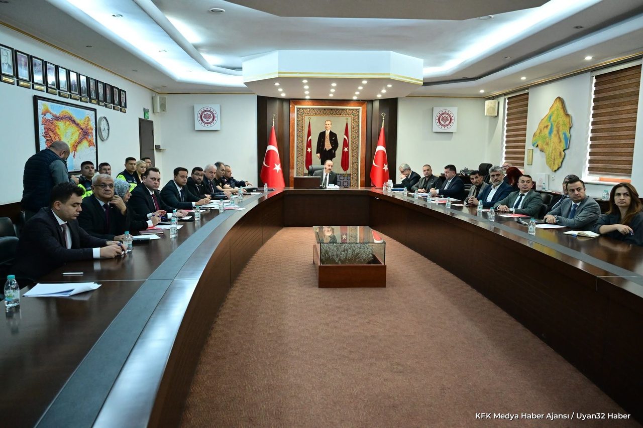 Isparta'da Okul Güvenliği Toplantısı Yapıldı - Detay 3