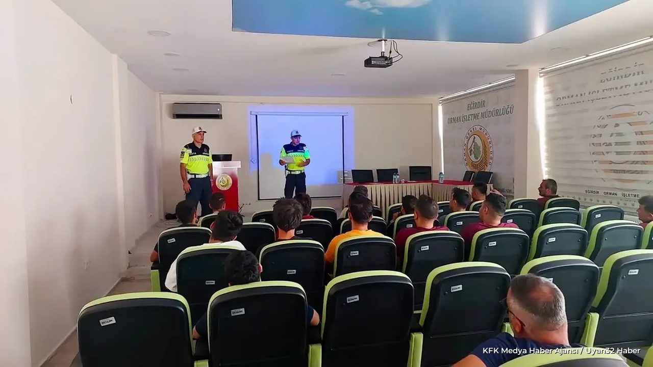 Orman Personeline Trafik Eğitimi
