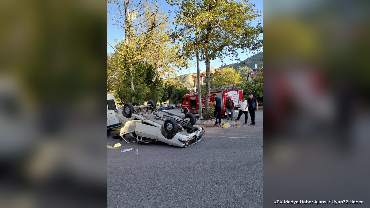 Isparta'da Trafik Kazası: 1 Yaralı - Detay 2