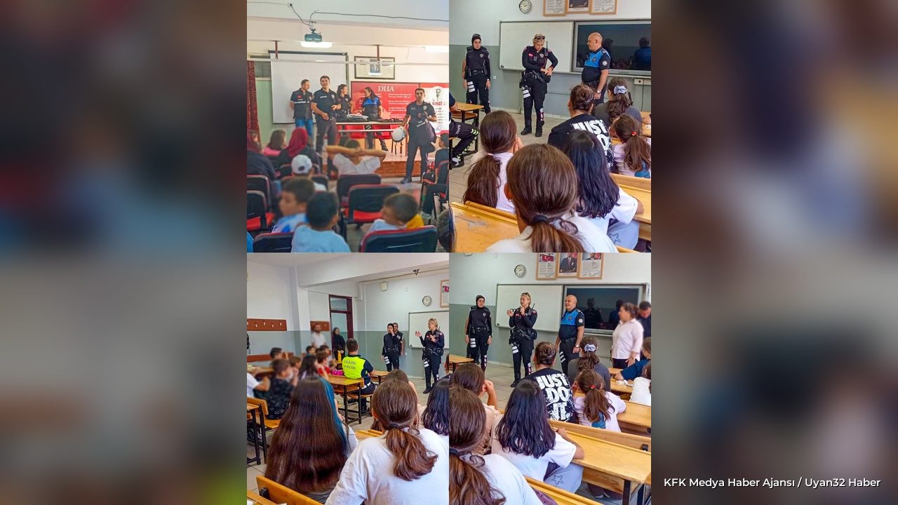 Isparta'da Öğrencilere Güvenlik Eğitimi