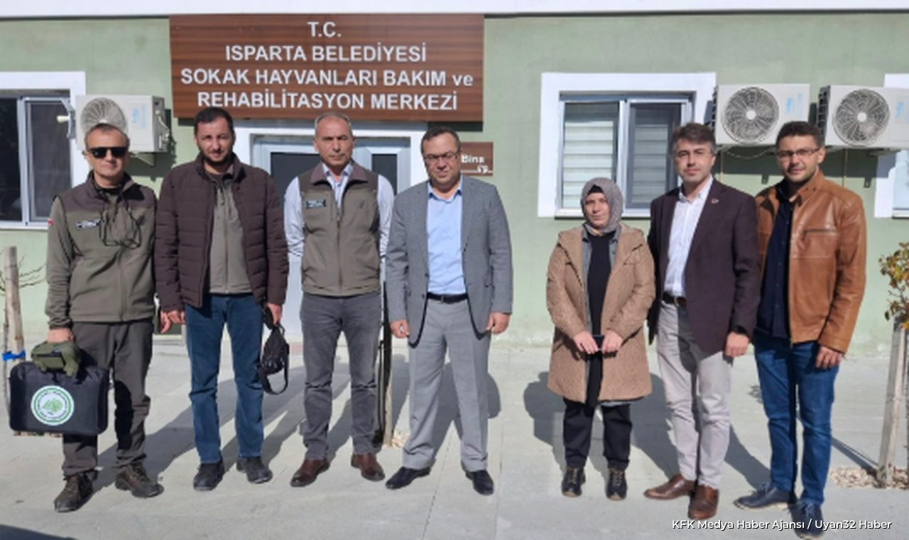 Isparta’da Sahipsiz Hayvanlar Bakımevine Denetim