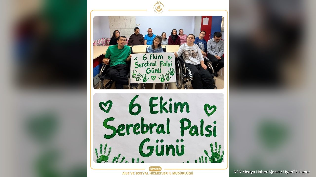 Isparta'da Serebral Palsi Günü İçin Farkındalık Etkinliği - Detay 3