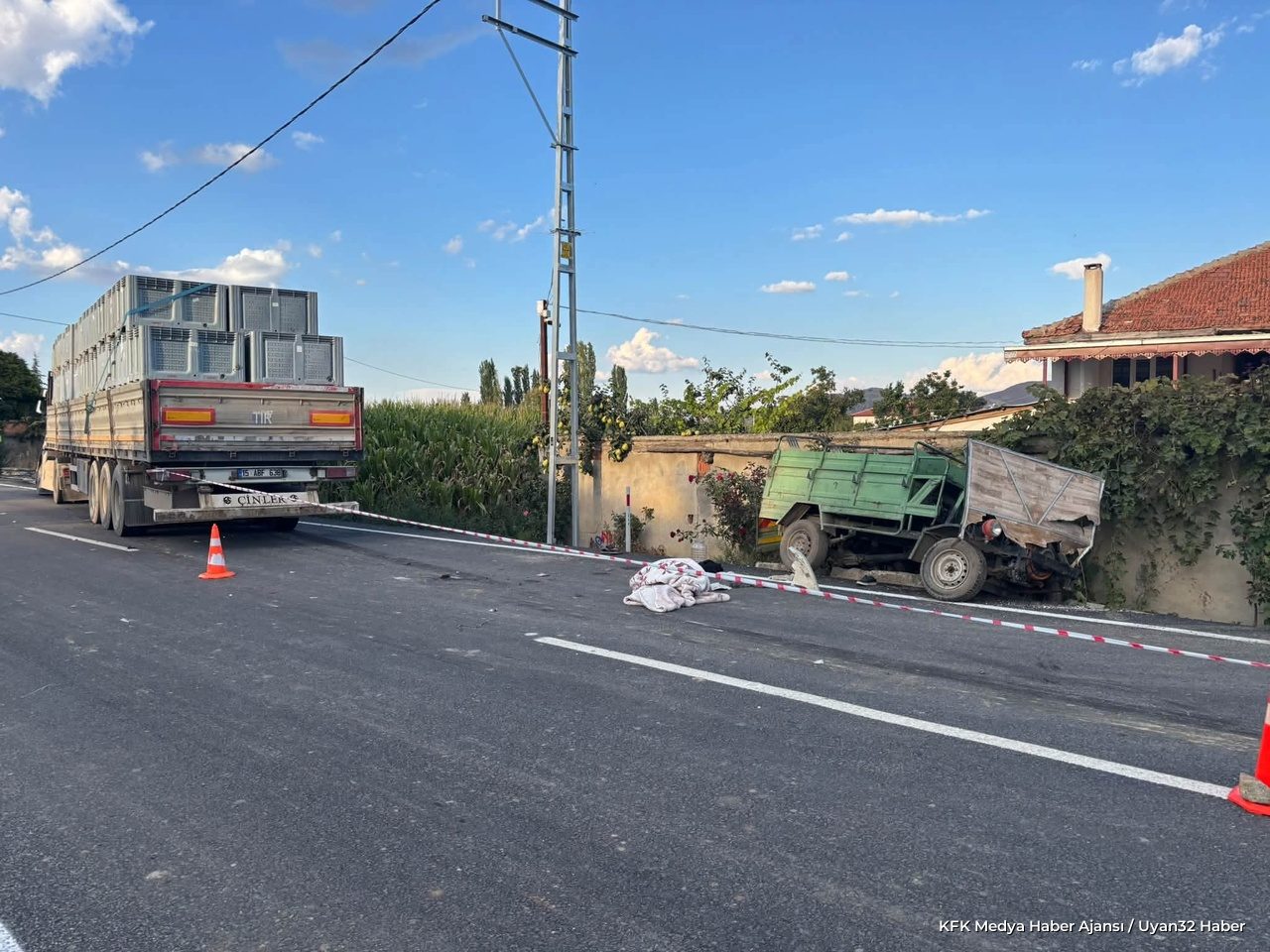 Isparta'da Trafik Kazası: 1 Ölü, 1 Ağır Yaralı - Detay 3