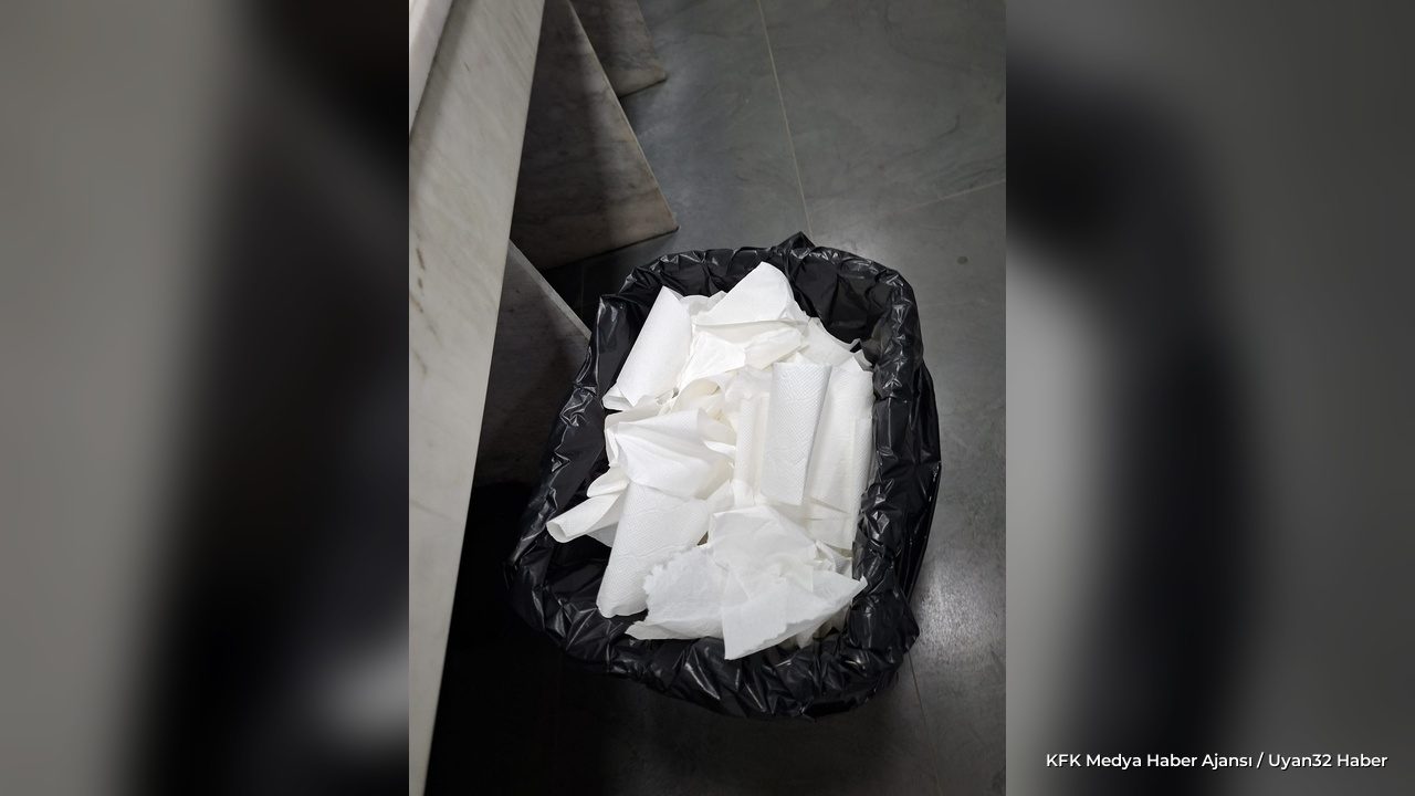 Isparta Tuvaletlerinde Peçete İsrafı