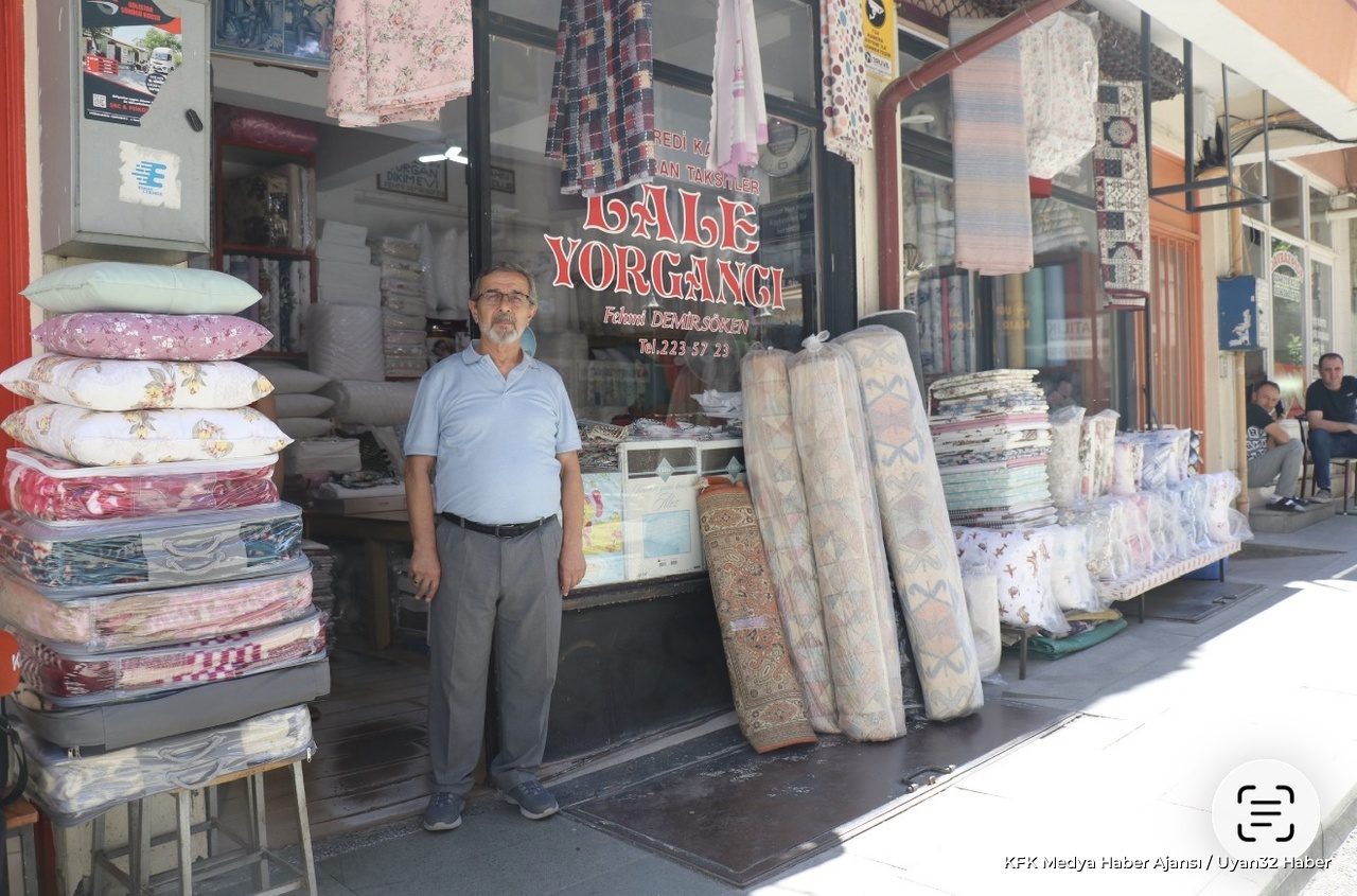 Isparta'da Yarım Asrı Aşkın Emek: Yorgancılığı Ayakta Tutuyor