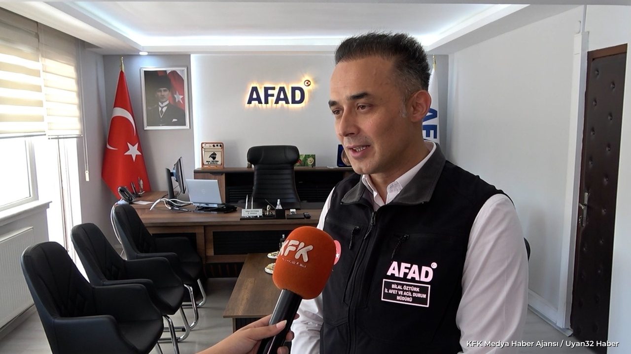 Isparta'da Yeni Afet Yönetim Merkezi ve Fırtına Tatbikatı