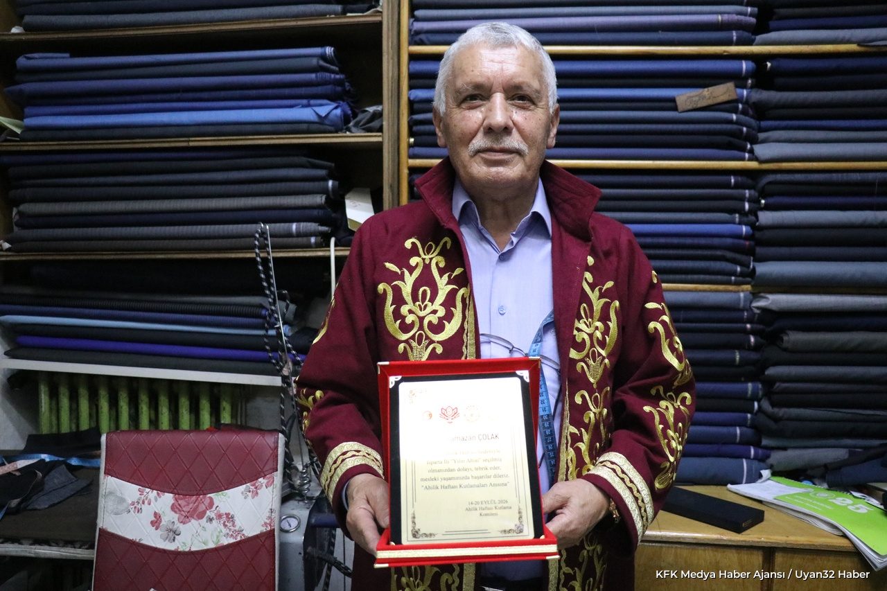 Isparta'da Yılın Ahisi Seçilen Terzi Ramazan Çolak'tan Önemli Mesaj - Detay 9