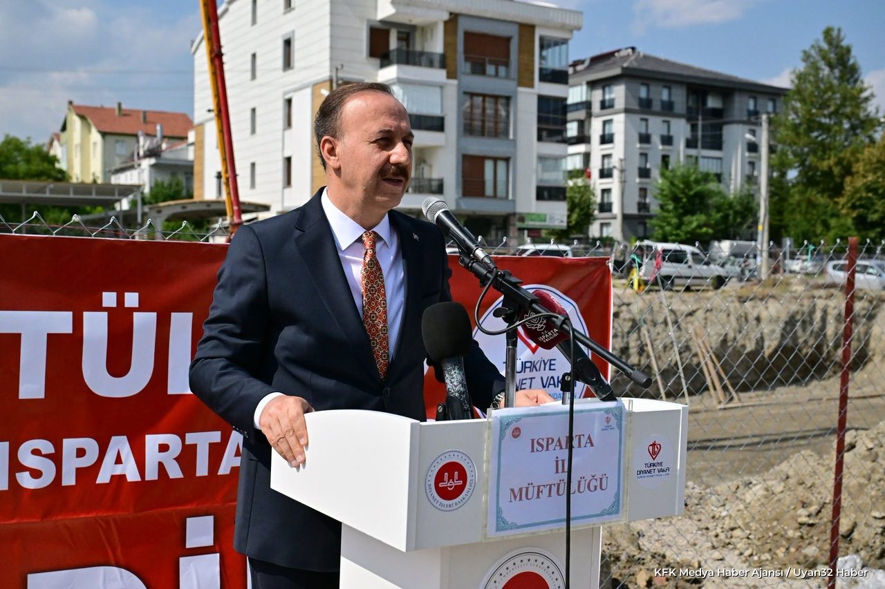 Isparta Davraz'da Anlamlı Temel: Kur'an Kursu İnşası Başladı