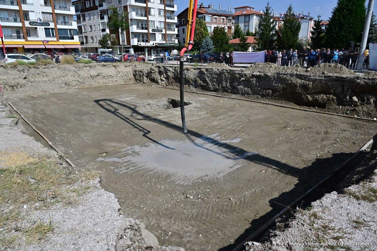 Isparta Davraz'da Anlamlı Temel: Kur'an Kursu İnşası Başladı - Detay 4