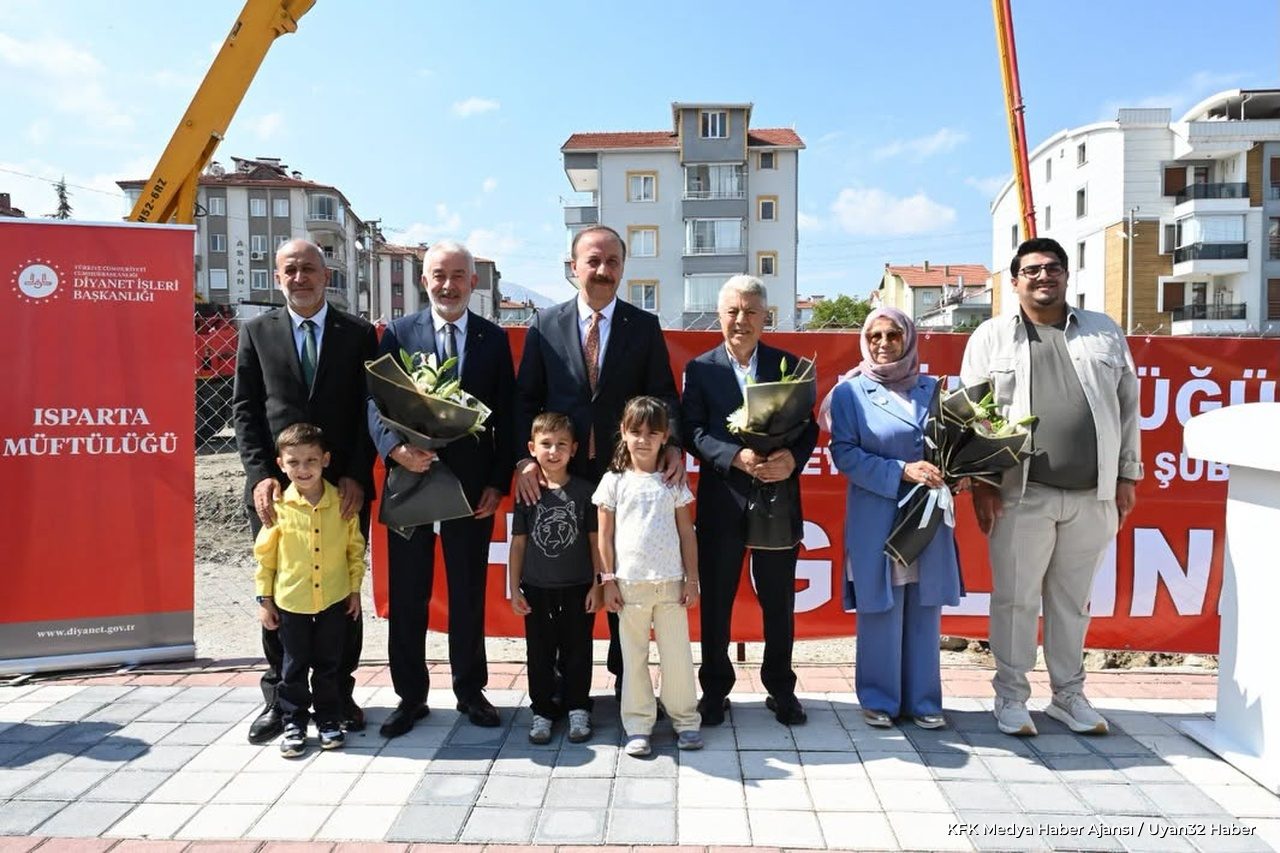 Isparta Davraz'da Anlamlı Temel: Kur'an Kursu İnşası Başladı - Detay 9