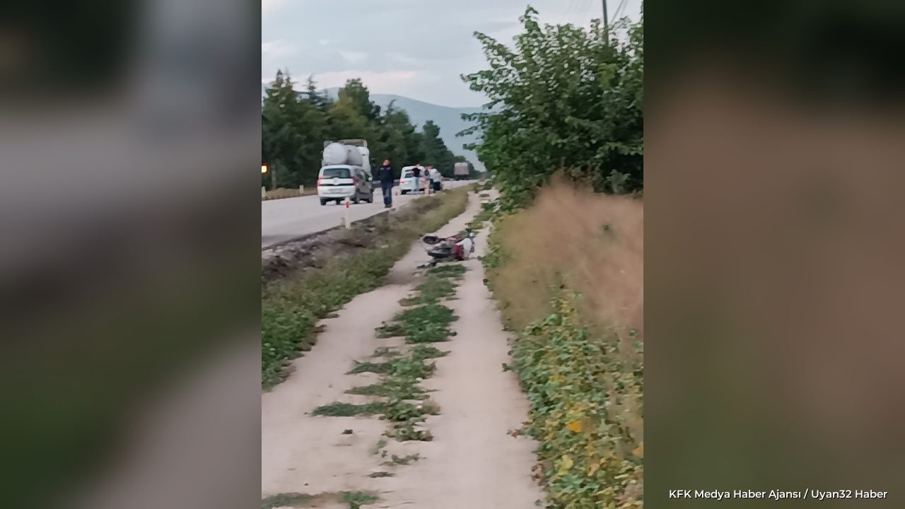 Isparta-Eğirdir Yolunda Feci Kaza: Motosiklet Sürücüsü Öldü - Detay 3