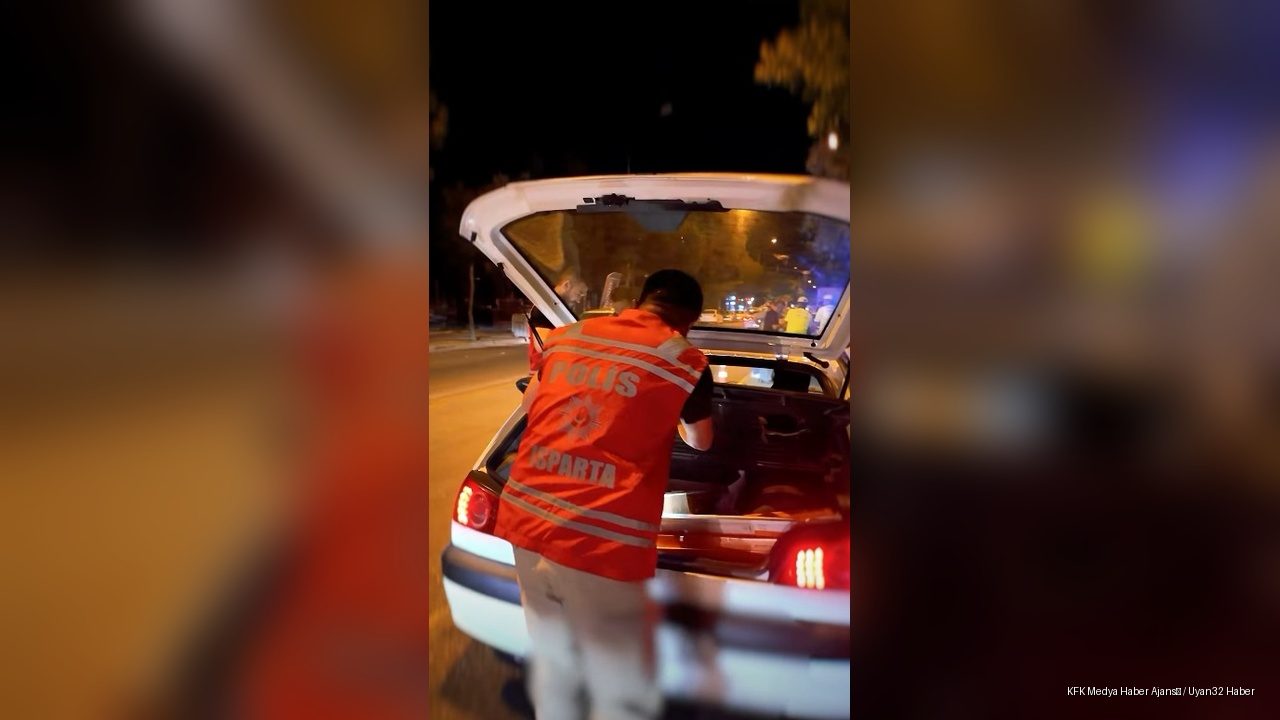 Isparta Genelinde Eş Zamanlı Huzur Operasyonu