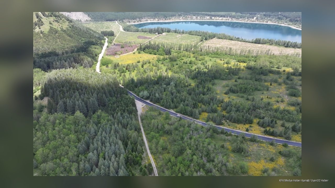 Isparta Gölcük Tabiat Parkı Yolu Yenileniyor: Konforlu Ulaşım