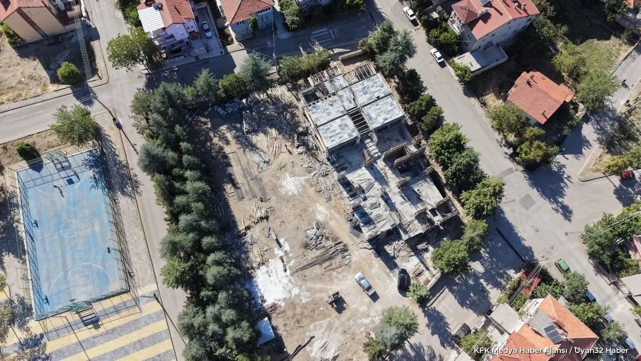 Isparta Gülcü İlkokulu Yeni Binasında Çalışmalar Sürüyor - Detay 5