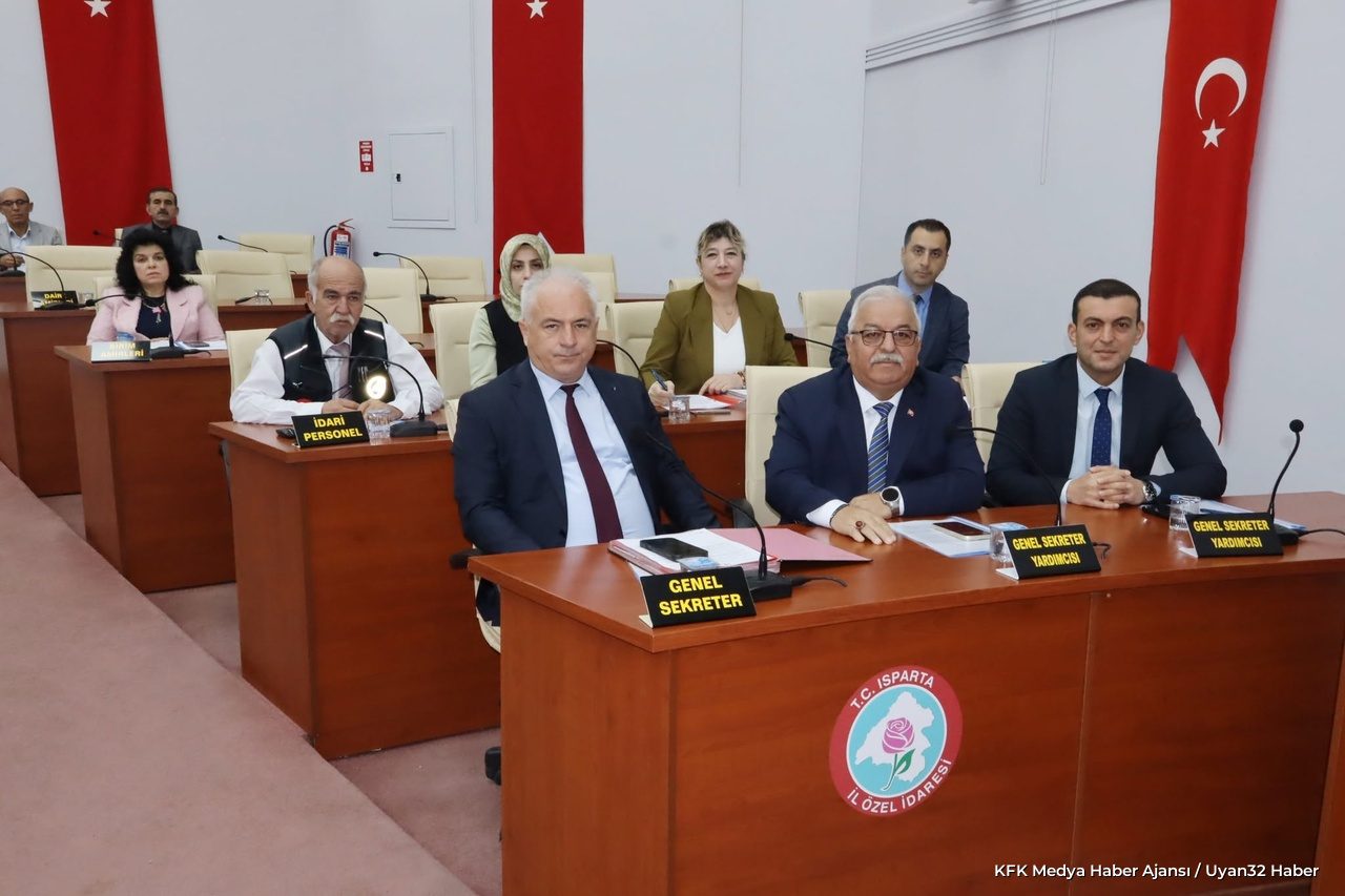 Isparta İl Genel Meclisi’nde Ekim Ayı 4. Birleşimi Yapıldı