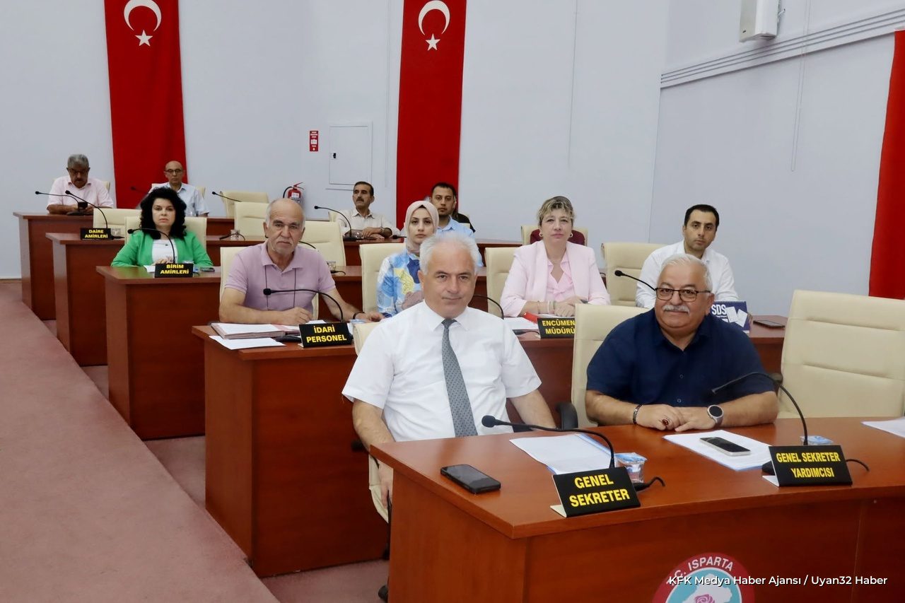 Isparta İl Genel Meclisinde Ağustos Ayı Mesaisi Tamamlandı