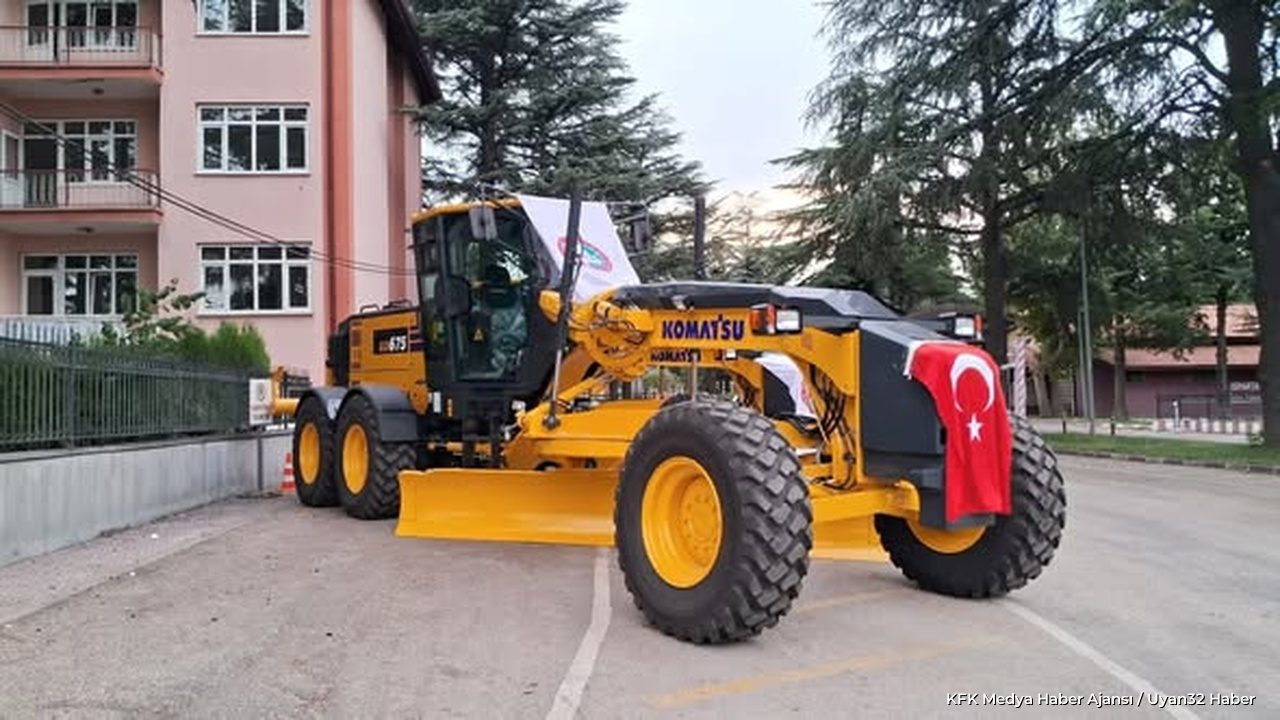 Isparta İl Özel İdaresi Filosuna 2 Yeni Greyder Katıldı - Detay 4