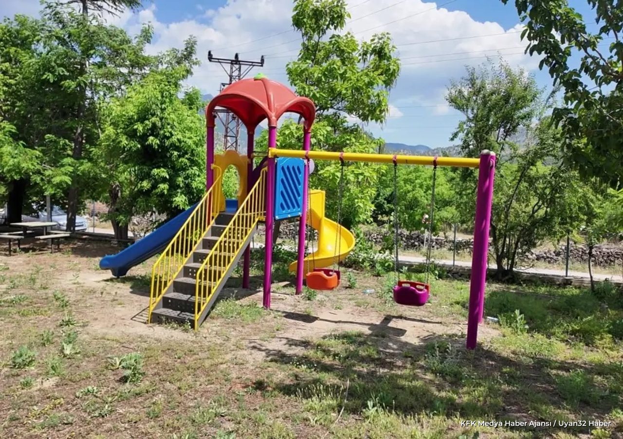Isparta Köylerinde Yeni Yaşam ve Oyun Alanları Oluşturuluyor