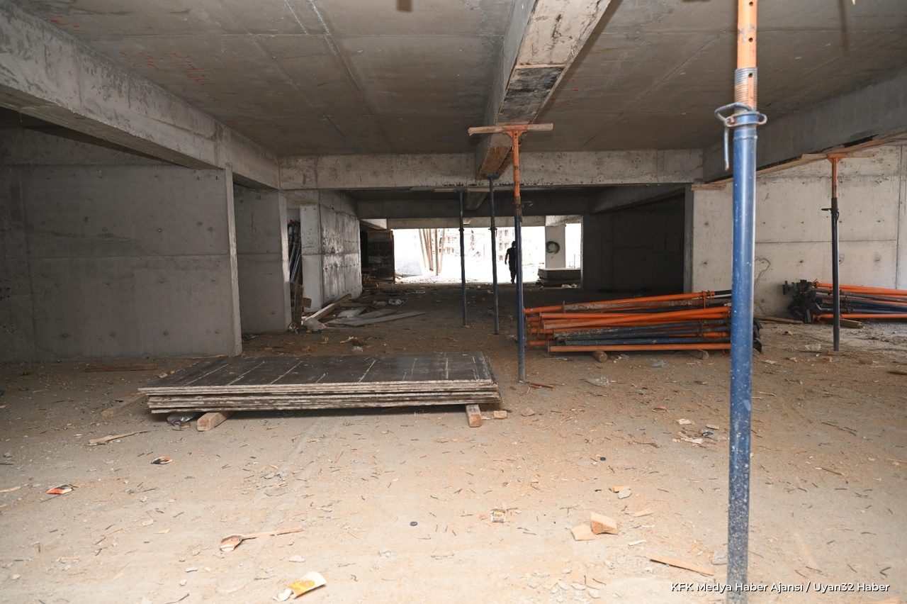 Isparta Mimar Sinan Katlı Otopark İnşaatı Hızla Yükseliyor - Detay 7