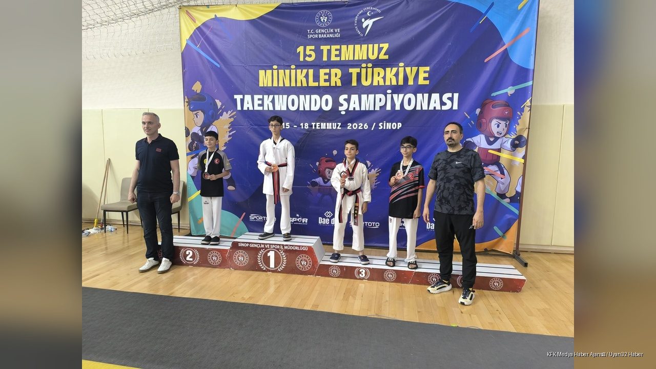 Isparta'dan Taekwondo Başarısı