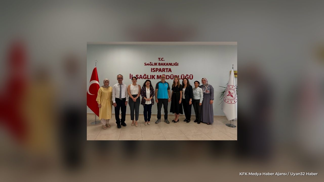 Isparta Sağlıklı Hayat Merkezinden Sağlık Müdürüne Ziyaret