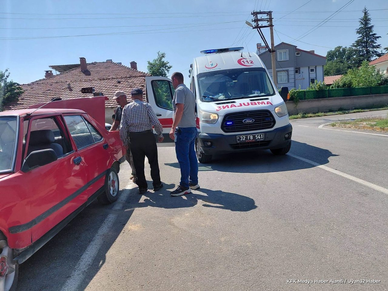 Isparta'da Kaza: Bir Yaralı