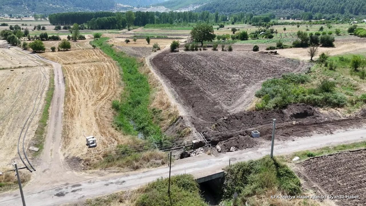 Sütçüler'de Sulama Projesi