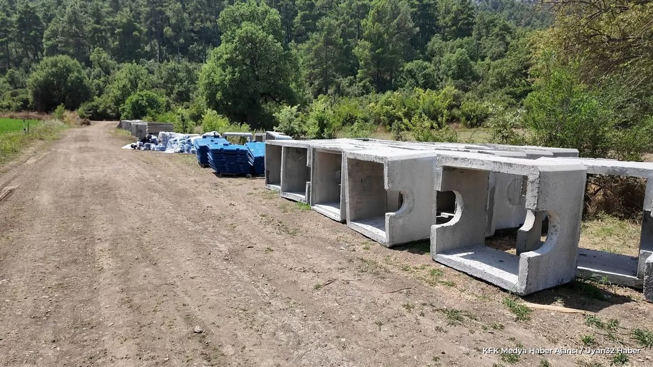 Sütçüler'de Sulama Projesi