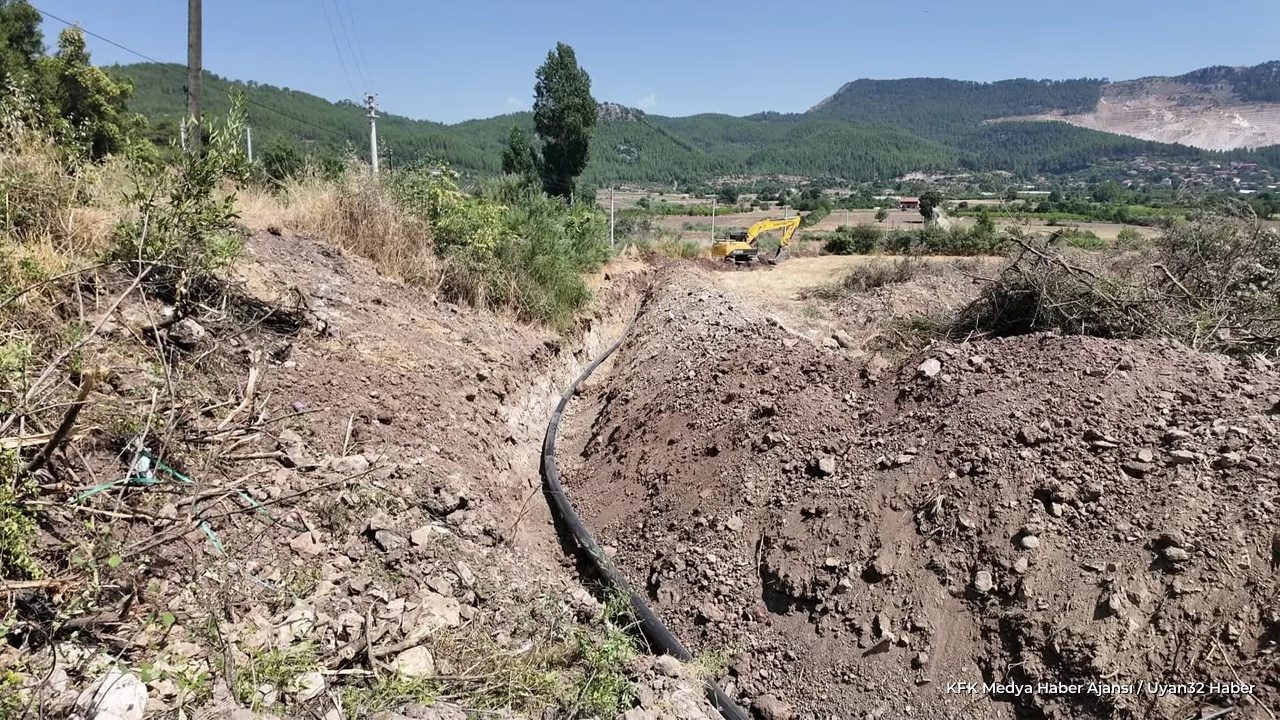 Sütçüler'de Sulama Projesi