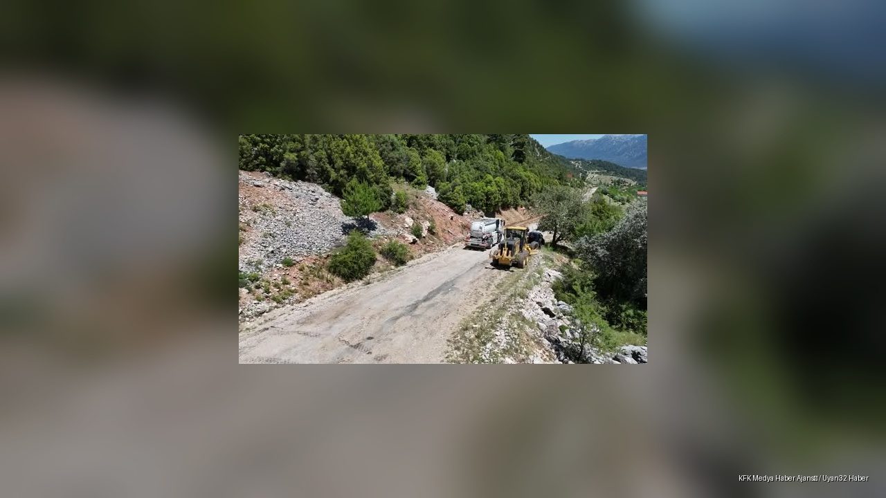 Isparta Sütçüler Hacıaliler Köyü Yolunda Güvenlik Artırıldı