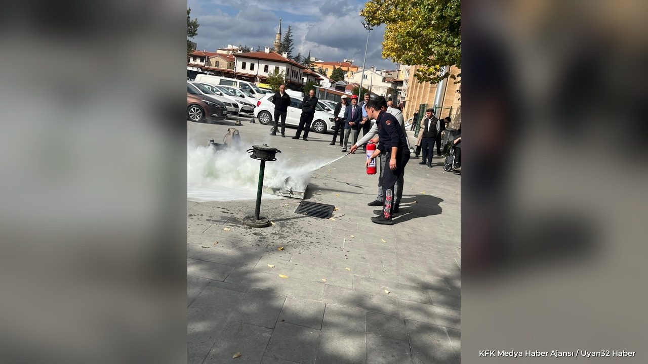 Isparta Valiliğinde Tatbikat Düzenlendi