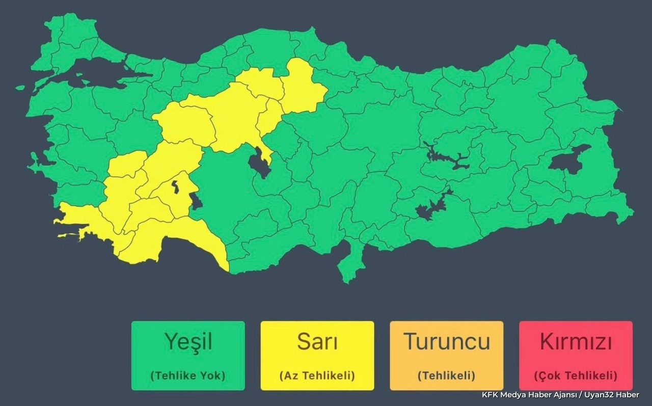 Isparta'ya Meteorolojiden Kuvvetli Yağış Uyarısı: Sağanak Geliyor