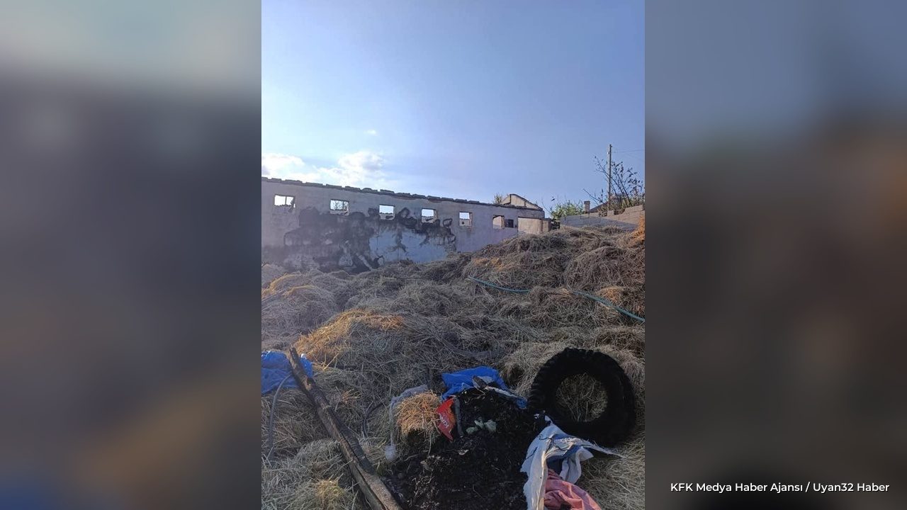 Yalvaç'ta Besihaneye Yangın Düştü