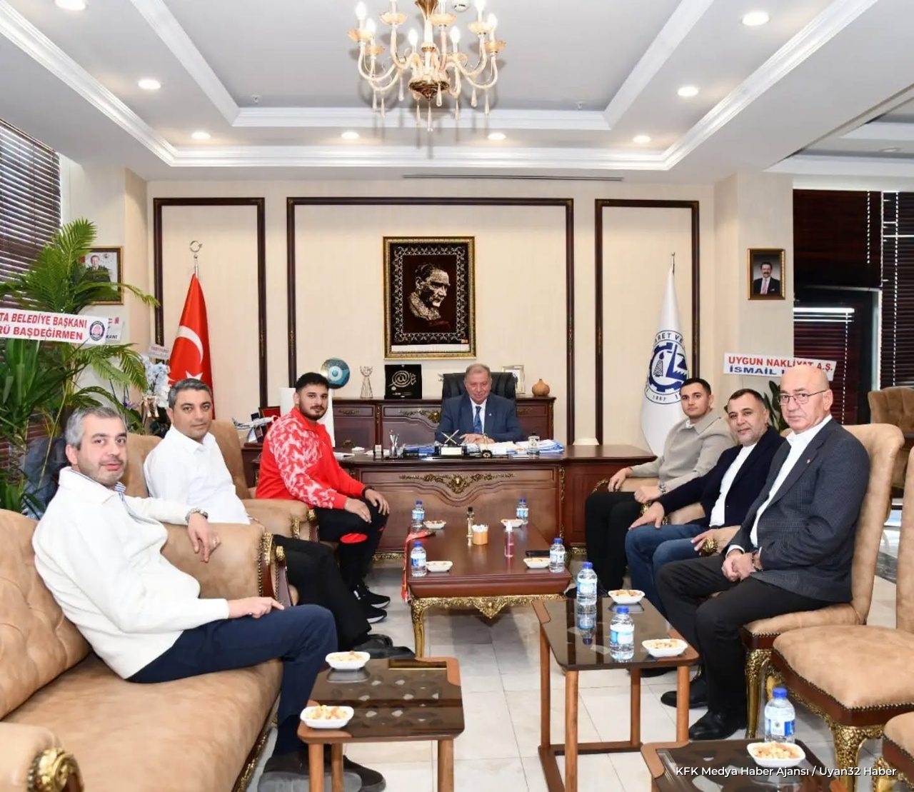 Ispartalı Milli Sporcu Umut Eren Yılmaz ITSO’da Ağırlandı