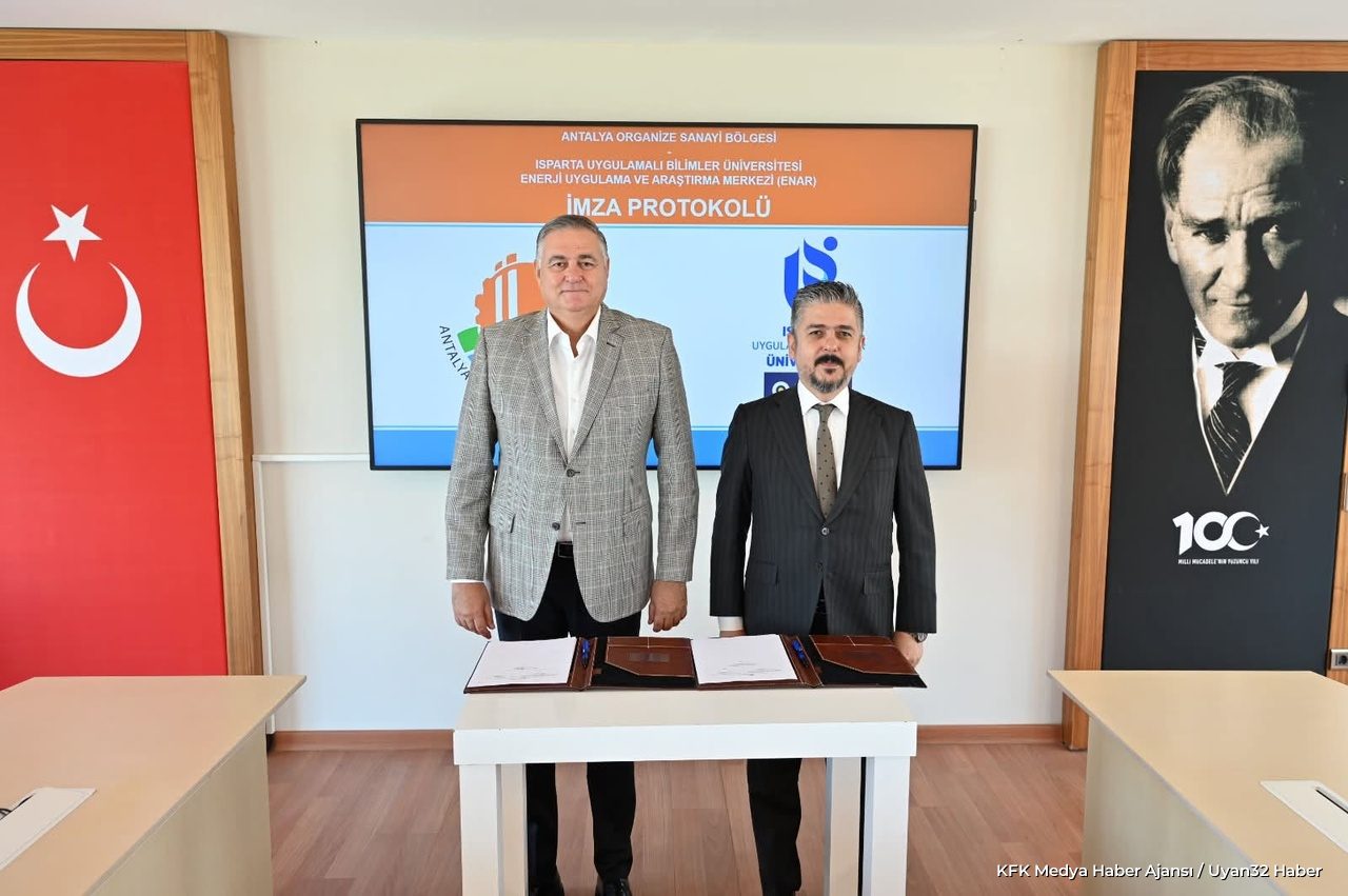 ISUBÜ ile Antalya OSB Arasında Enerji Verimliliği Protokolü - Detay 3