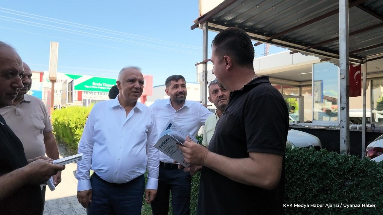 ITSO Adayı Yunus Karabulut Yeni Sanayi Esnafıyla Buluştu