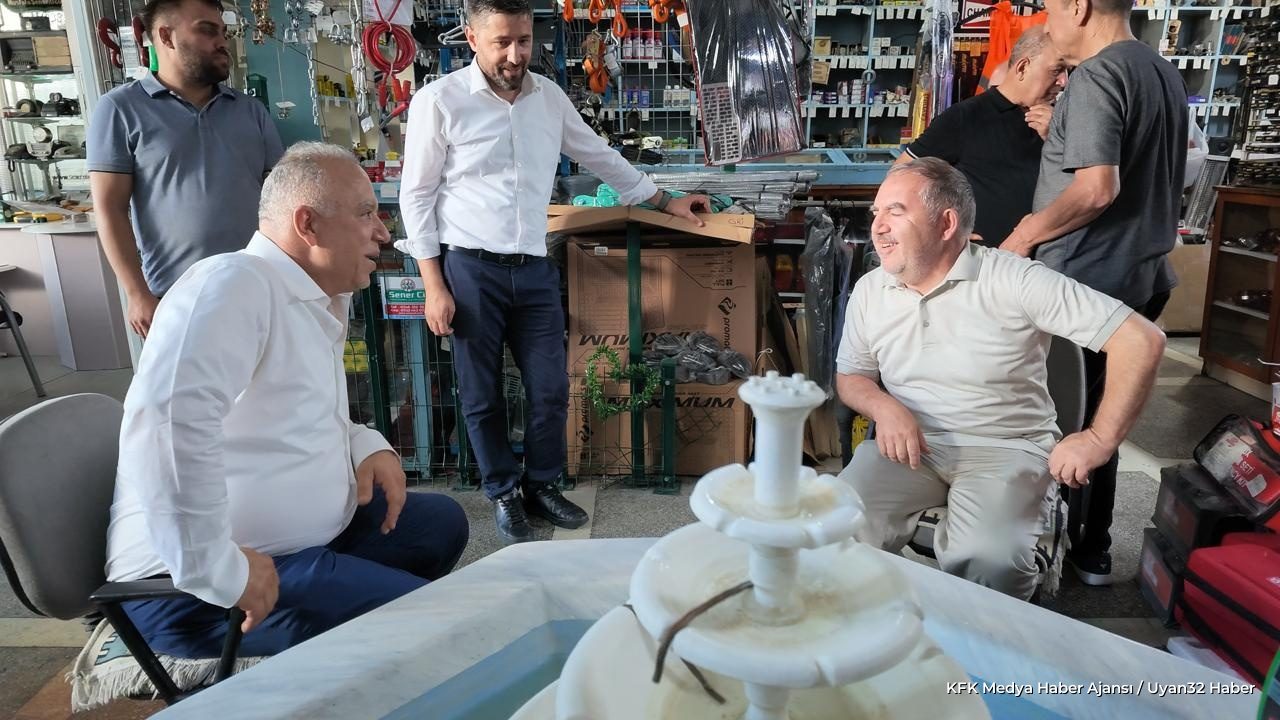ITSO Adayı Yunus Karabulut Yeni Sanayi Esnafıyla Buluştu