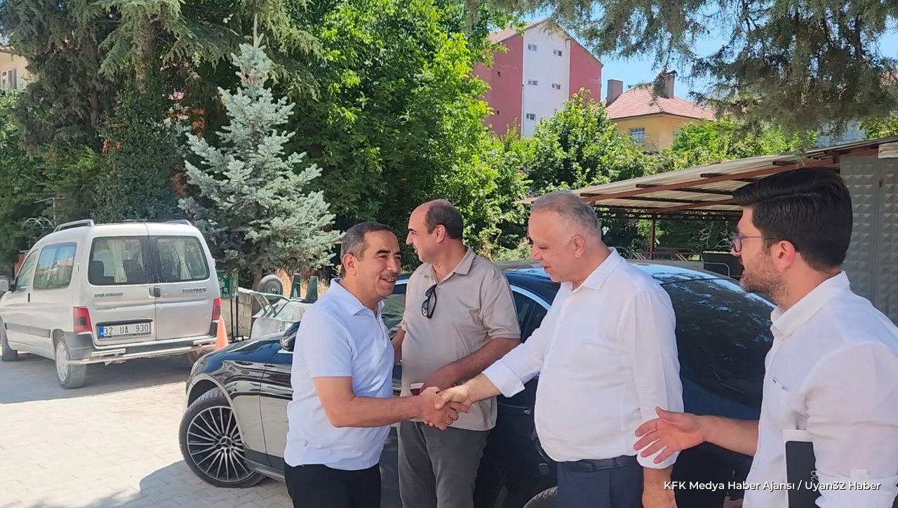 ITSO Başkan Adayı Karabulut'tan Senirkent ve Uluborlu Ziyareti