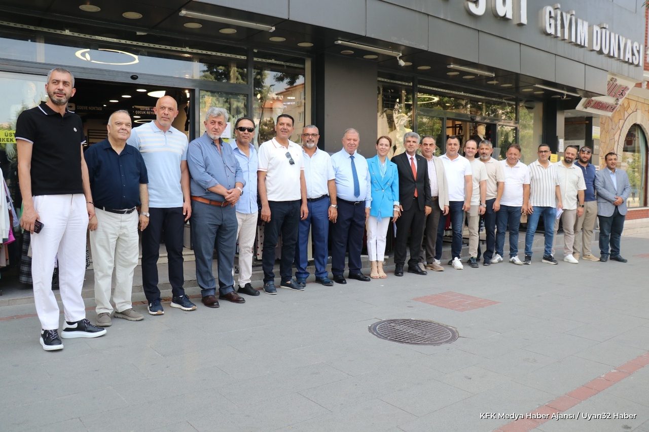 ITSO Başkanı Metin Çelik Esnaf Ziyaretiyle Projelerini Anlattı