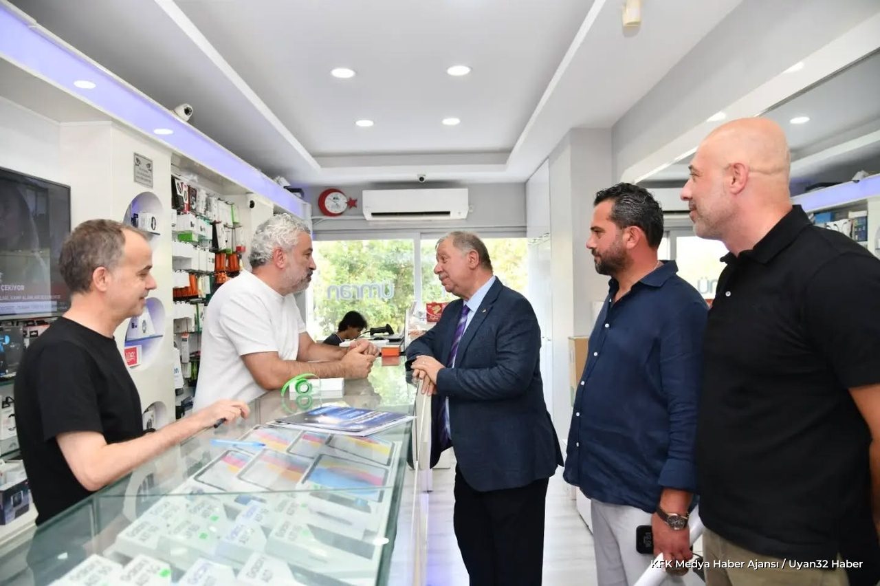 ITSO Başkanı Metin Çelik Mavi Liste Ekibiyle Sahada