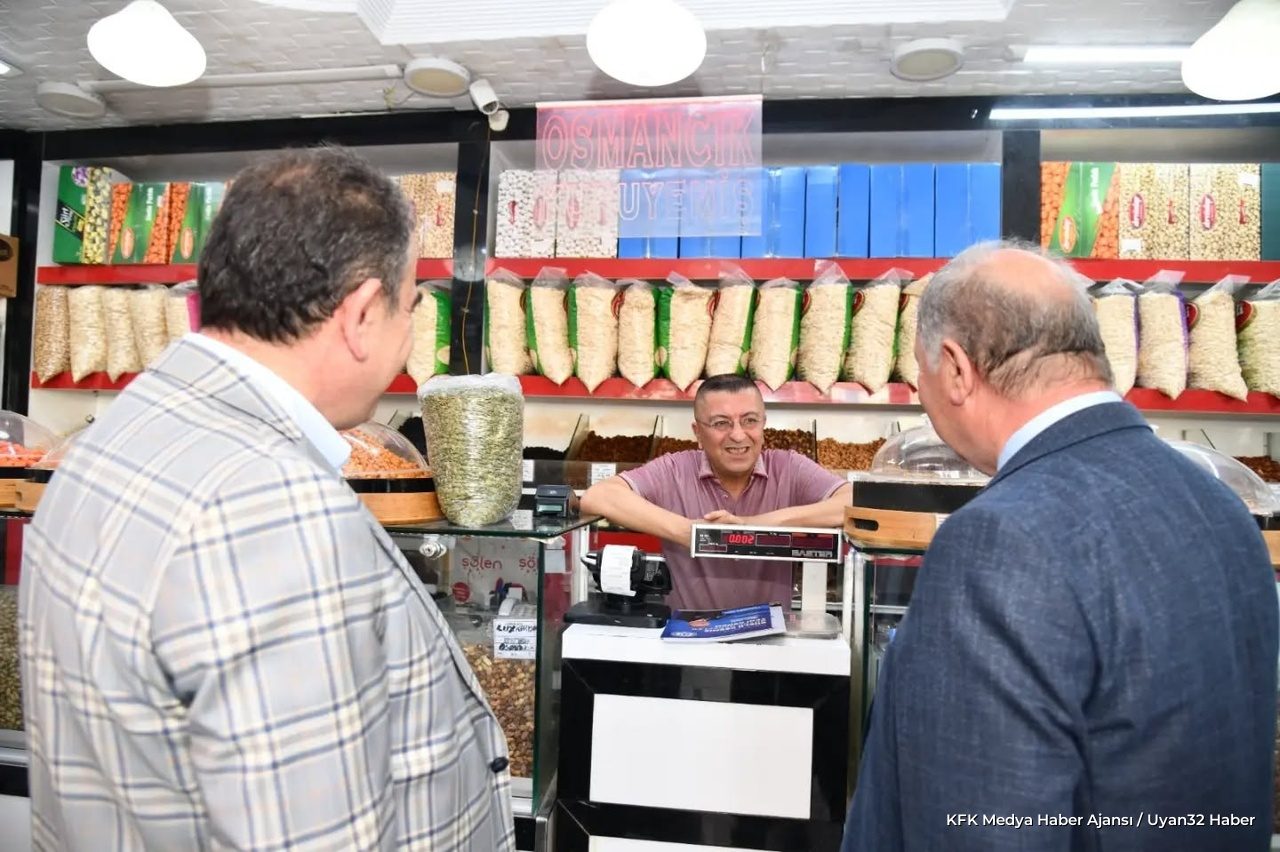 ITSO Başkanı Metin Çelik Mavi Liste Ekibiyle Sahada