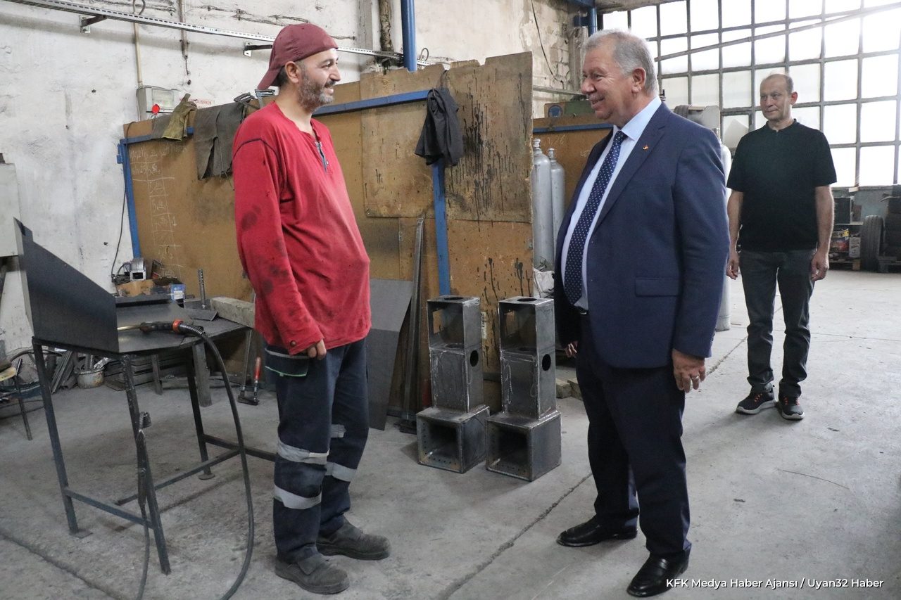 ITSO Başkanı Metin Çelik Sanayi Esnafını Ziyaret Etti - Detay 8