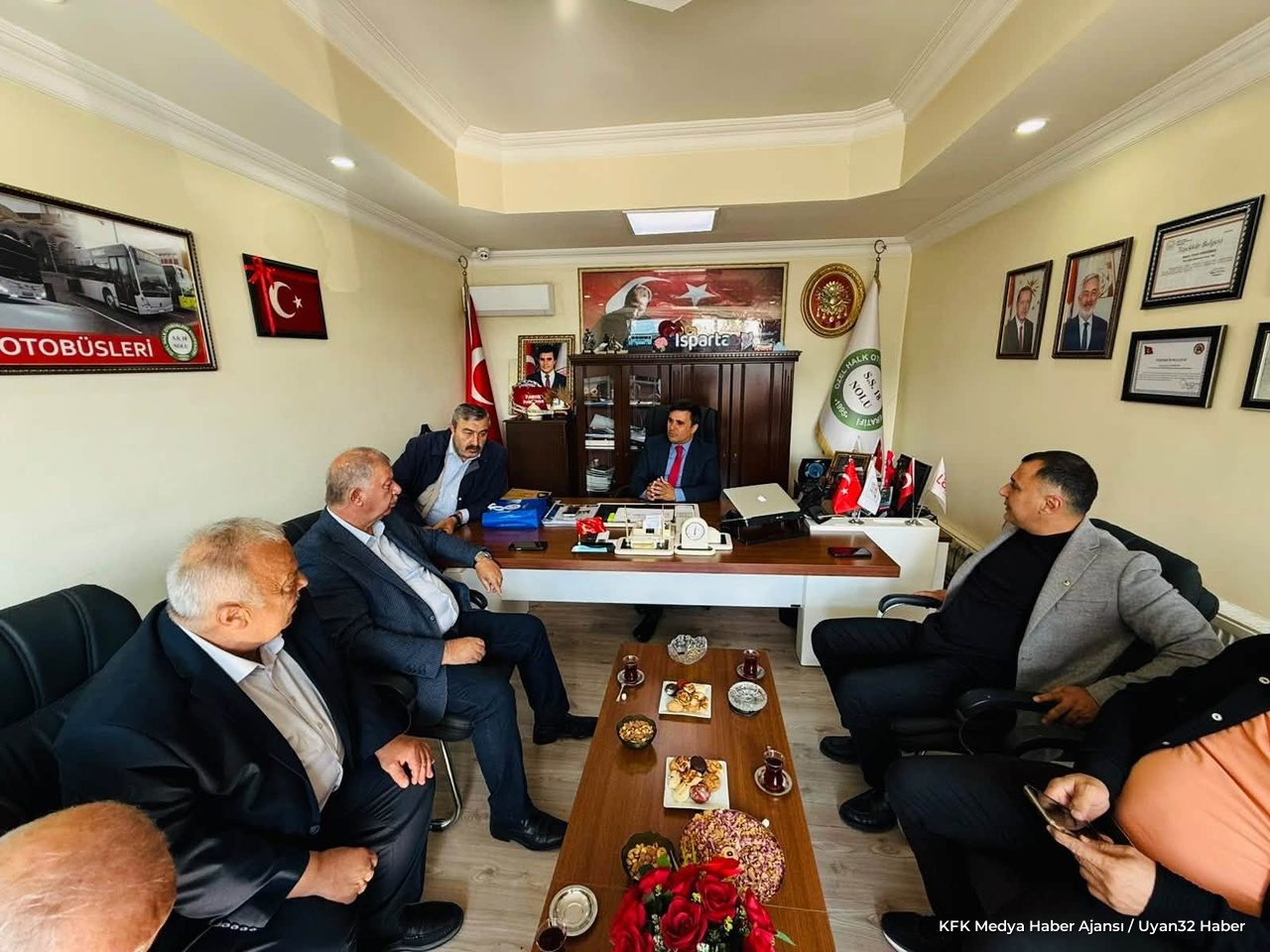 ITSO Başkanı Metin Çelik'ten Halk Otobüsleri Kooperatifi'ne Ziyaret - Detay 2